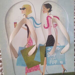 🆕 New! 🛍️'Shop til you Flop' Flip-FlOpS ~ 🩴🩴 Size:  7.5/8